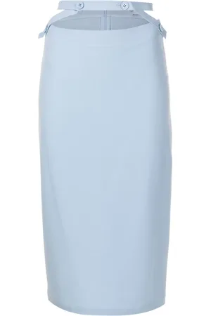 Gloria Coelho Cut-out pencil skirt