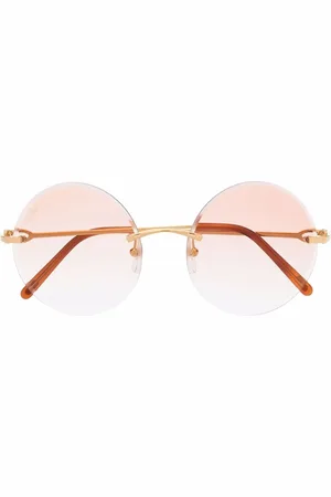 Cartier C Décor round-frame sunglasses