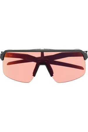 Oakley Logo-plaque tinted-lens sunglasses