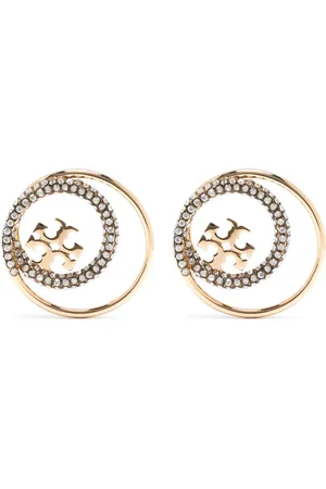 Tory Burch Miller ring-stud earrings