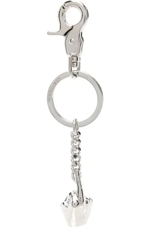 Y / PROJECT Mini charm-detail keyring