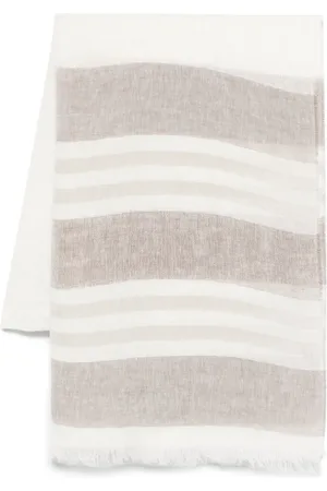 D.EXTERIOR Striped scarf