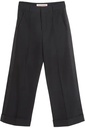 VALENTINO GARAVANI Side-bands wool trousers
