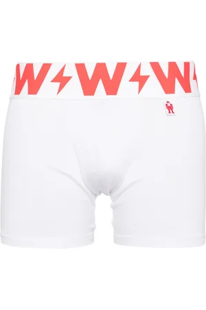 WALTER VAN BEIRENDONCK Logo-waistband boxer briefs