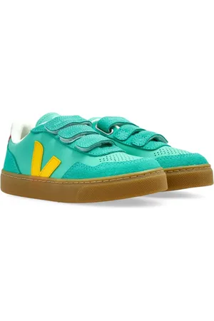 Veja Leather-panelled sneakers