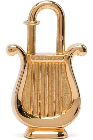 Hermès 1996 Ann??e de la Musique Cadena padlock bag charm