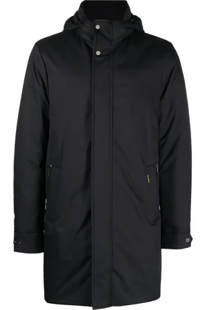 MOORER Vermont padded hooded jacket