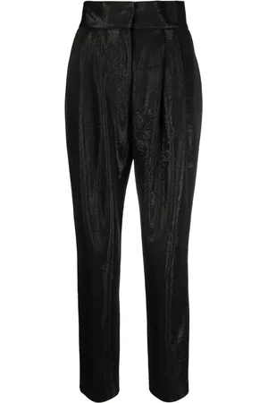 IRO High-waisted cotton trousers