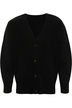 Issey Miyake Mc March plissé cardigan