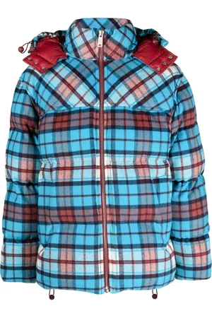 Tommy Hilfiger Check-print padded jacket
