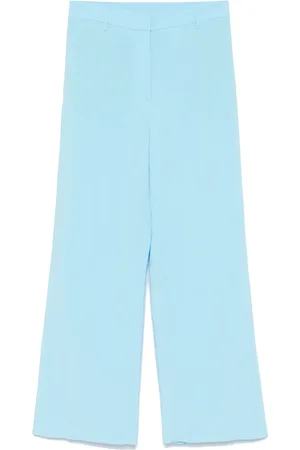 ..,MERCI Slub-textured trousers