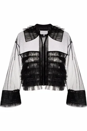 Maison Margiela Sheer tulle bomber jacket