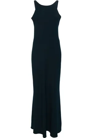 DRHOPE Sleeveless crepe maxi dress