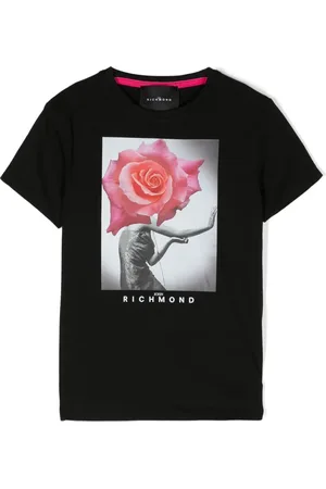 John Richmond Logo-print crew-neck T-shirt