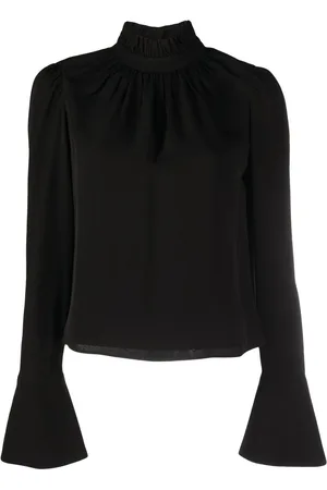 Paco rabanne Ruched long-sleeve top