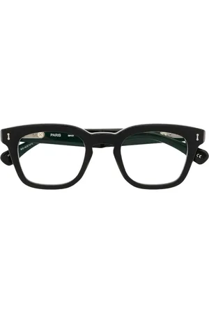 PETER & MAY WALK Square-frame logo-arm glasses