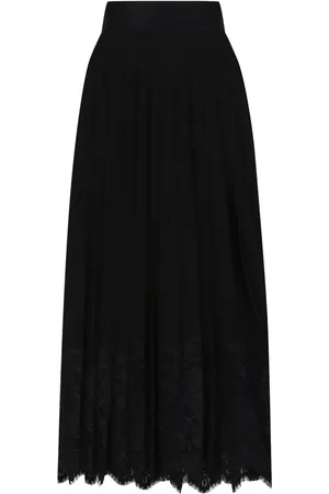 Dolce & Gabbana Floral-lace midi dress