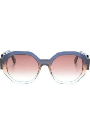 Face À Face Notchi round-frame sunglasses