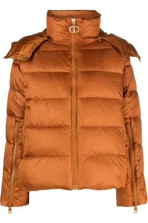Twin-Set Hooded padded jacket