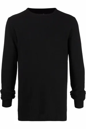 Rick Owens Crew-neck rib-trimmed jumper