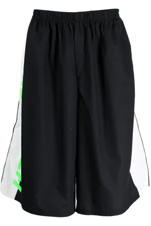 Haider Ackermann Logo-print cotton track shorts