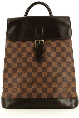 LOUIS VUITTON Damier Ebène Soho backpack