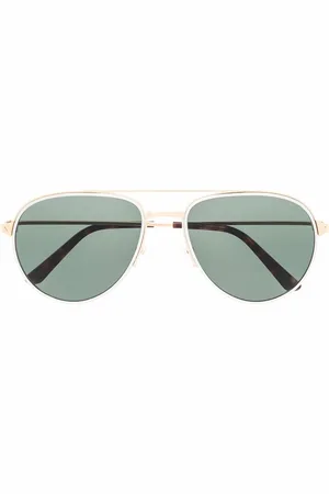 Cartier Santos de Cartier pilot-frame sunglasses