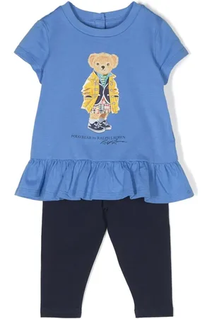 Ralph Lauren Polo Bear motif tracksuit set
