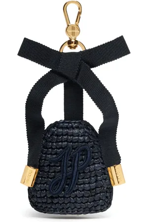 Patou Raffia keychain