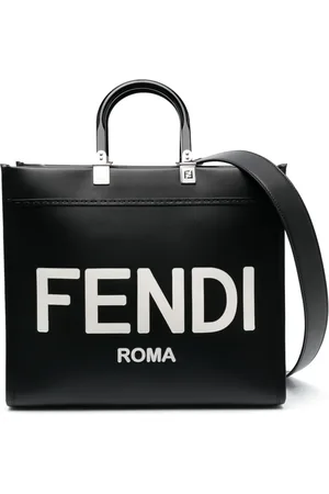Fendi Medium Sunshine leather tote bag