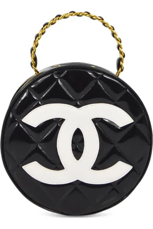 CHANEL 1995 quilted vanity top-handle bag