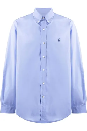 Ralph Lauren Embroidered-logo long-sleeve shirt
