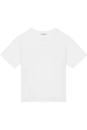 Dolce & Gabbana Logo-embossed crew-neck T-shirt