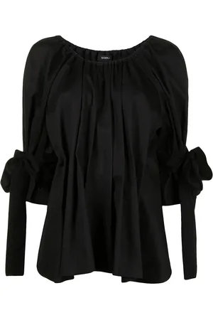 GOEN.J Pleated peplum blouse