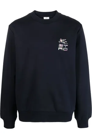Etro Logo-print cotton sweater