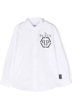 Philipp Plein Logo-print long-sleeve shirt