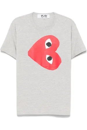 Comme des Garçons Side heart-print T-shirt
