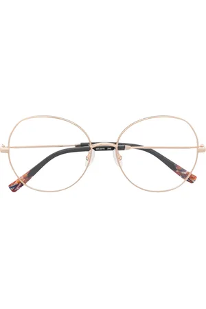 Missoni Oversized round frame glasses