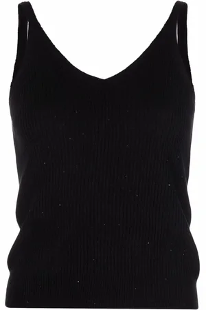 MAX & MOI Sleeveless knitted top