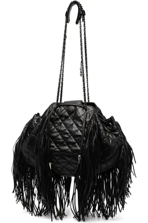 CHANEL 2014 Western Fringe shoulder bag