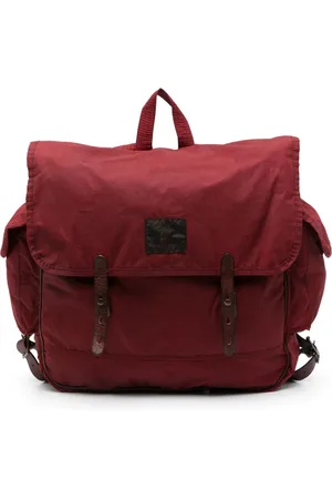 Ralph Lauren Falcon logo-patch backpack