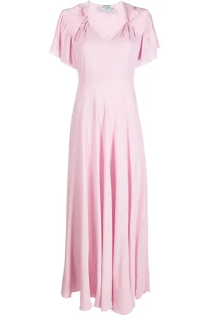 VIVETTA Ruched cut-out maxi dress
