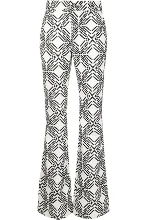 Lethicia Bronstein Angela geometric-pattern trousers