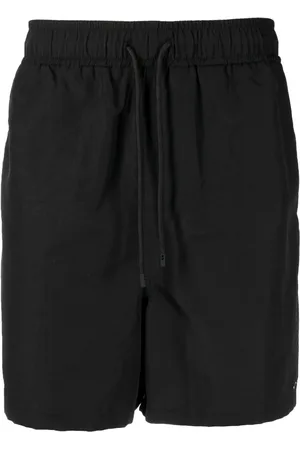 STAMPD Logo-print track shorts