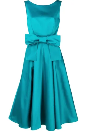 P.A.R.O.S.H. Bow-detail gown dress