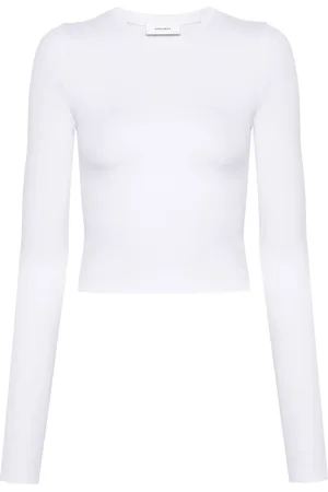 WARDROBE.NYC Crew neck stretch-jersey T-shirt