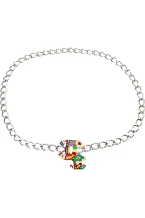 CHANEL 2003 CC flag chain belt