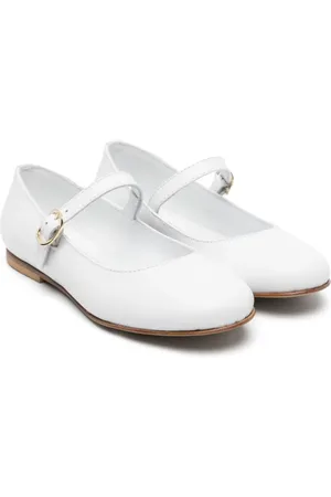 ANDREA MONTELPARE Tresor leather ballerina shoes