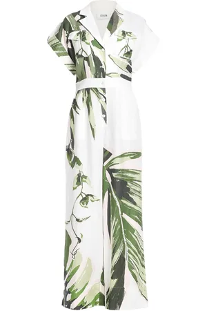LEO LIN Floral-print jumpsuit