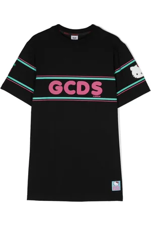 GCDS Logo-print T-shirt dress